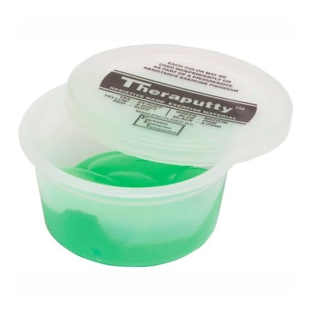 Fabrication Enterprises TheraPutty Standard Exercise Putty, Green, Medium, 2 Ounce 10-0902